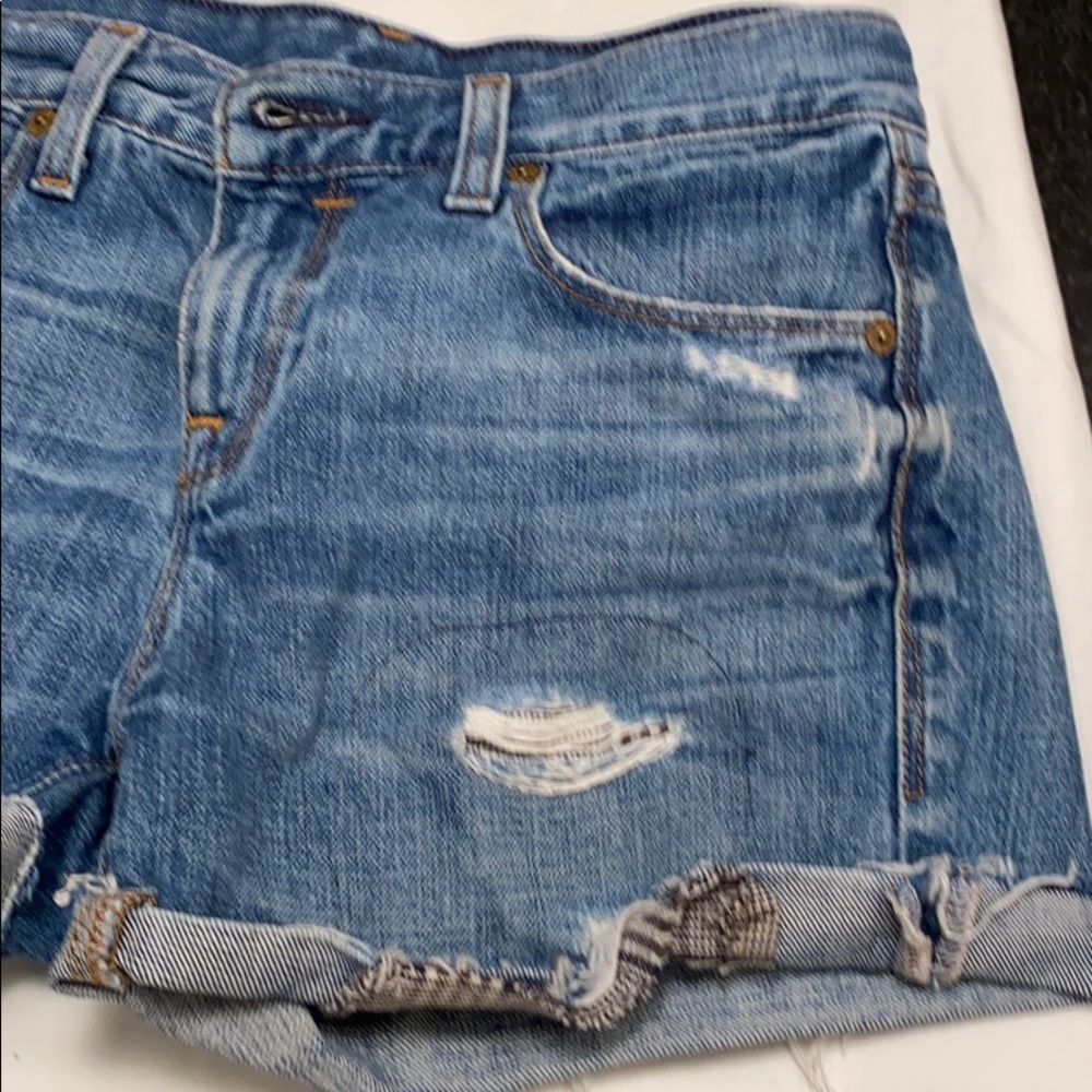Women’s JCrew denim cut off shorts size 25